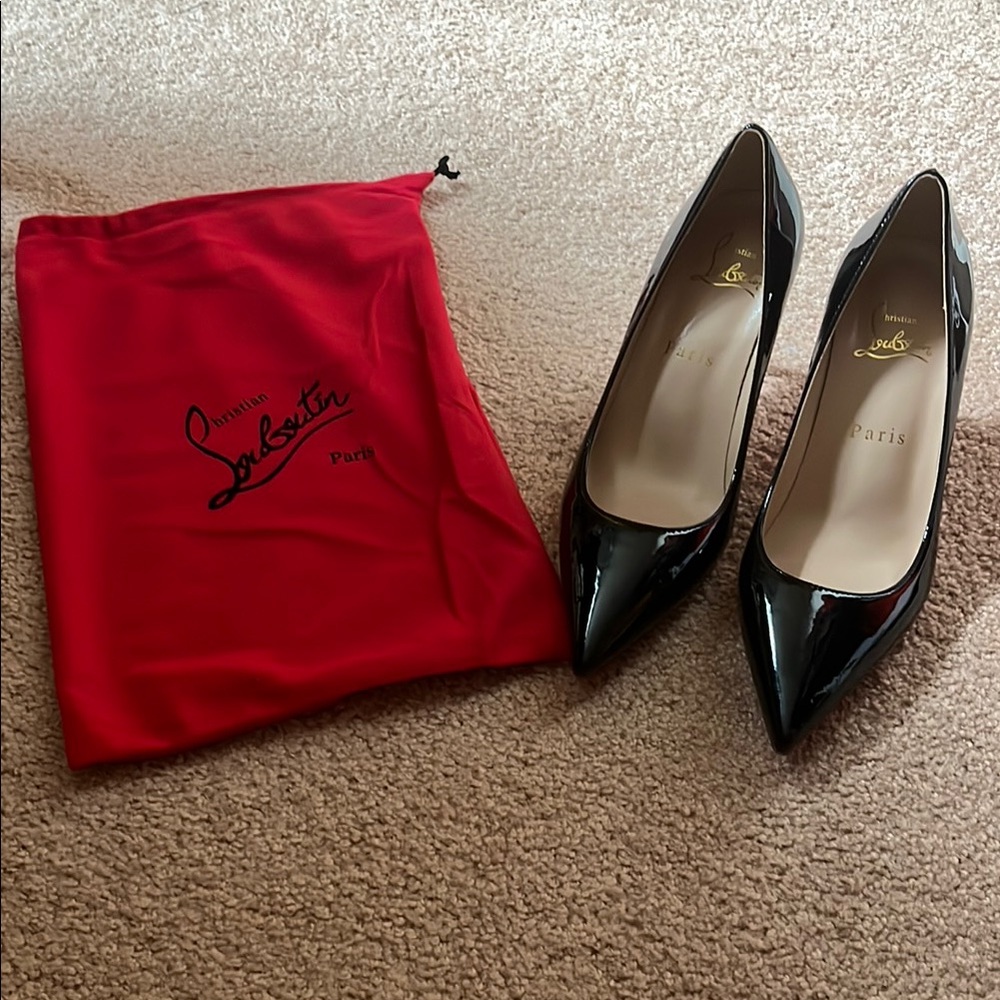 Christian Louboutin Black Stiletto Heels